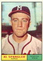 1961 Topps Baseball Cards      073      Al Spangler